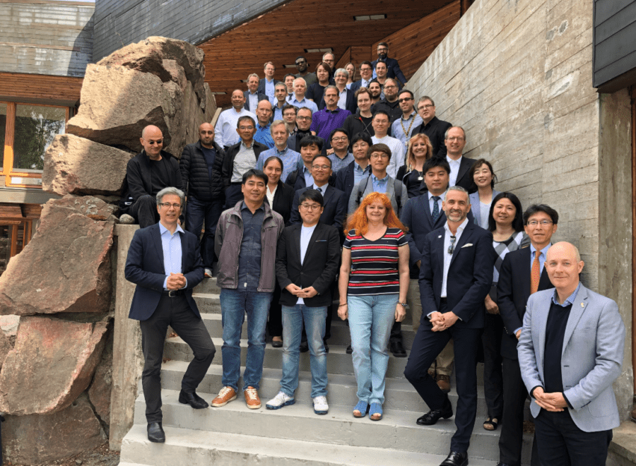 The IEEE SA and IEC team is pictured above when they last met face to face in Helsinki in June 2019, hosted by Aalto University.